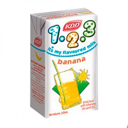 حليب 123  اطفال موز *30