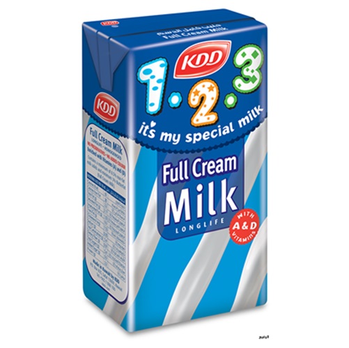 حليب 123 اطفال ساده*30