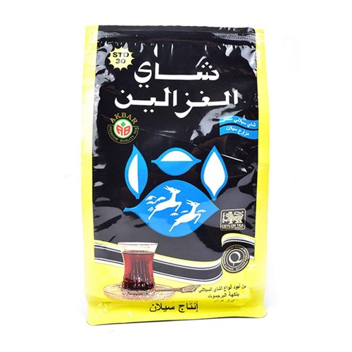 شاي الغزالين كبير اسود 200غم *20