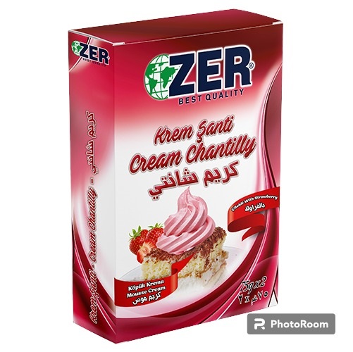 كريم شانتيه زير فراوله 150غم *12 باكيت