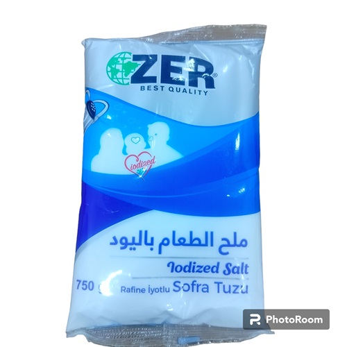 ملح الطعام زير 750غم*12