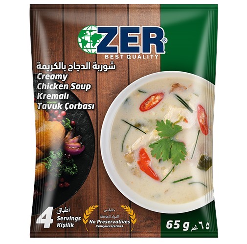 شوربه زير دجاج بالكريمه 65غم 12*6