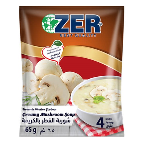 شوربه زير كريمة الفطر 65غم 12*6