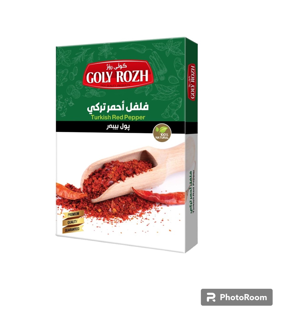 فلفل احمر تركي باكيت كولي روز 1*12
