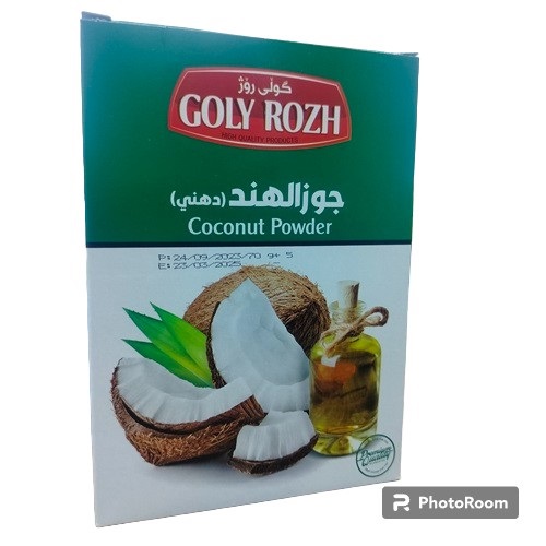 مبروش جوز الهند دهني كولي روز باكيت 1*12