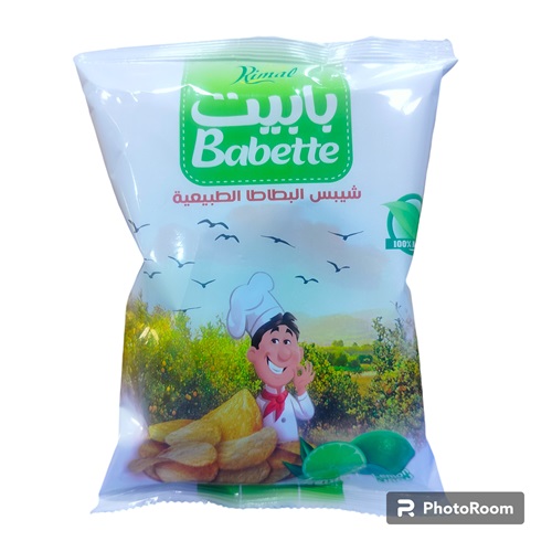 جبس بابيت بطاطا طبيعيه ليمون 1*40