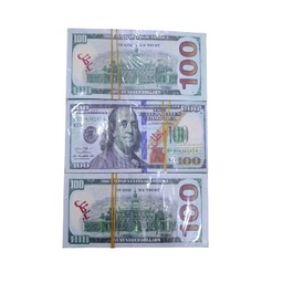 ورق عملات دولار باطل 1 كيس *12 رزمه