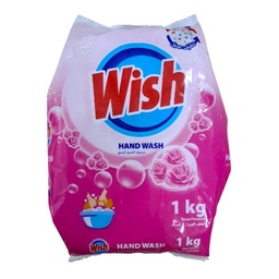 [20242027154] مسحوق الغسيل اليدوي wish وردي 1كغم *12