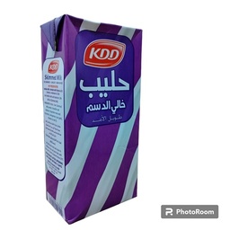 حليب KDD  لتر  *12  خالي الدسم