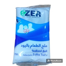ملح الطعام زير 750غم*12