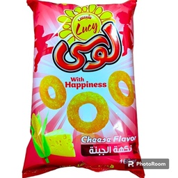 جبس لوسي عائلي احمر حلقات جبن *12
